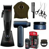 Pro-One Edge Cordless Clipper with Barber Clippers Set