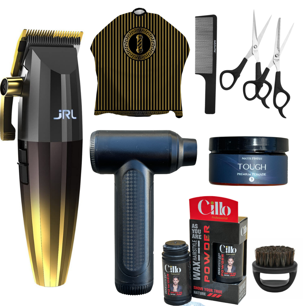 JRL 2020C Clipper And Kit Professional Barber Clippers Set