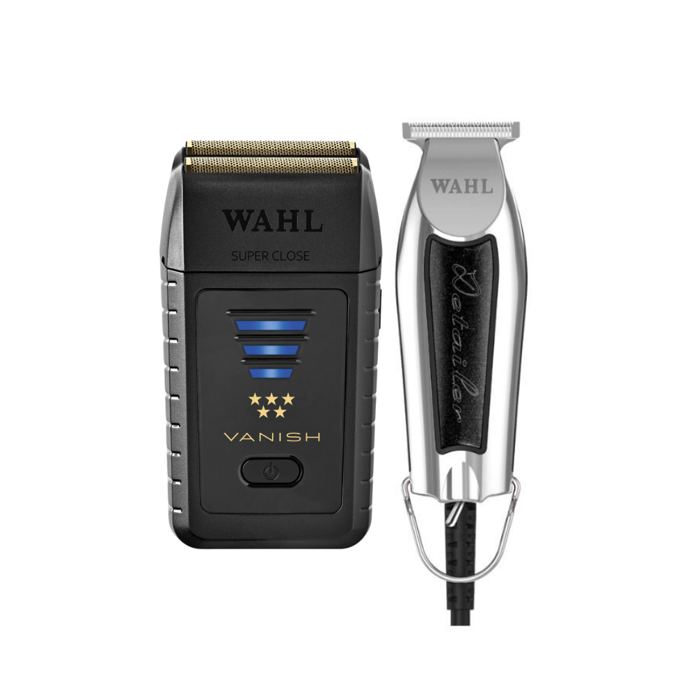 Wahl Vanish Shaver and Classic Detailer Hair Trrimmer