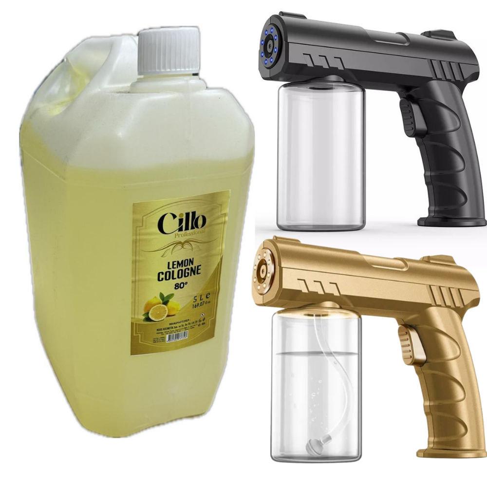 Cillo Aftershave Cologne with After Shave Electric Gun Barber Tools