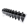 10pcs Magnetic Hair Clipper Guards Set – Universal Black Comb Kit