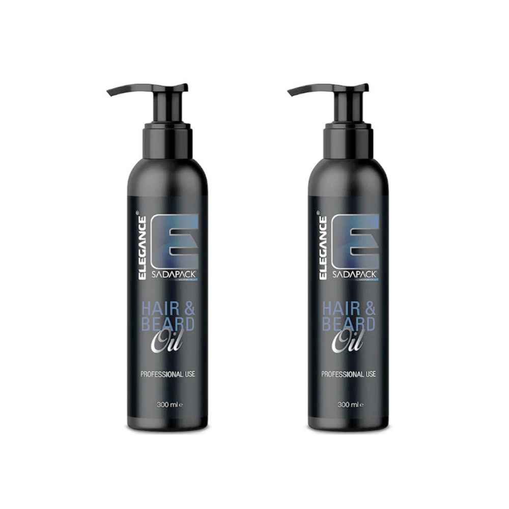 3x Elegance Hair & Beard Oil - 300ml