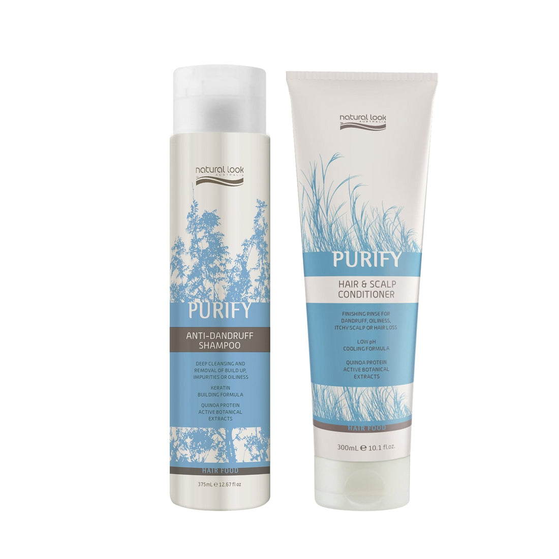 Natural Look Anti-Dandruff Shampoo & Conditioner 375ml Bundle