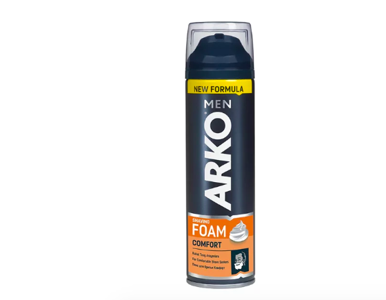 Arko Men Sensitive Shave Foam – Comfort (200ml) Instant Protection