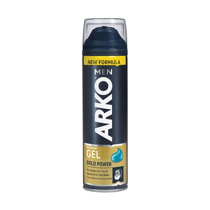 Arko Men Shave Gel Gold Power – (200ml)