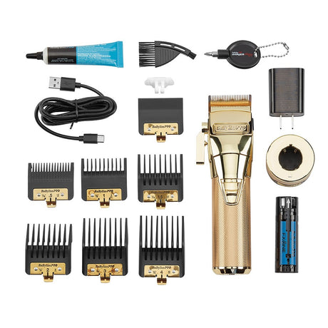 BaBylissPRO FXOne GoldFX Professional Barber Clippers