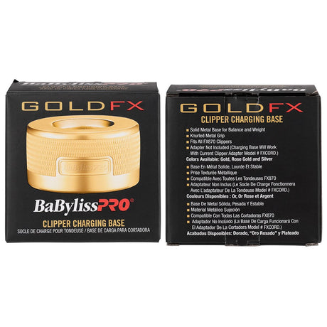 BaBylissPRO GoldFX Hair Clipper Charging Base - Barber Tools