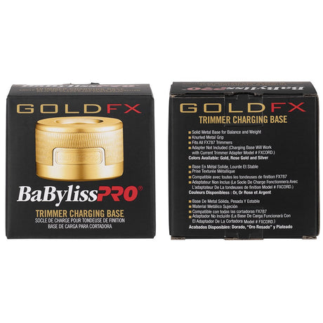 BaBylissPRO GoldFX Hair Trimmer Charging Base Dock - Barber Tools