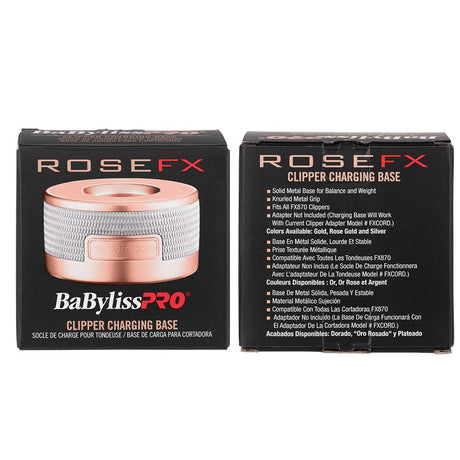 BaBylissPRO RoseFX Hair Clipper Charging Base Dock - Barber Tools