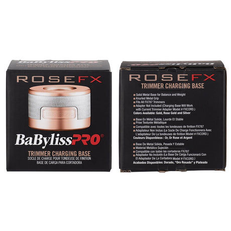 BaBylissPRO RoseFX Hair Trimmer Charging Base Dock - Barber Tools