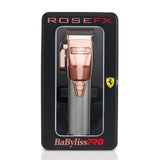 BaBylissPRO RoseFX Lithium Professional Barber Clippers Rose Gold