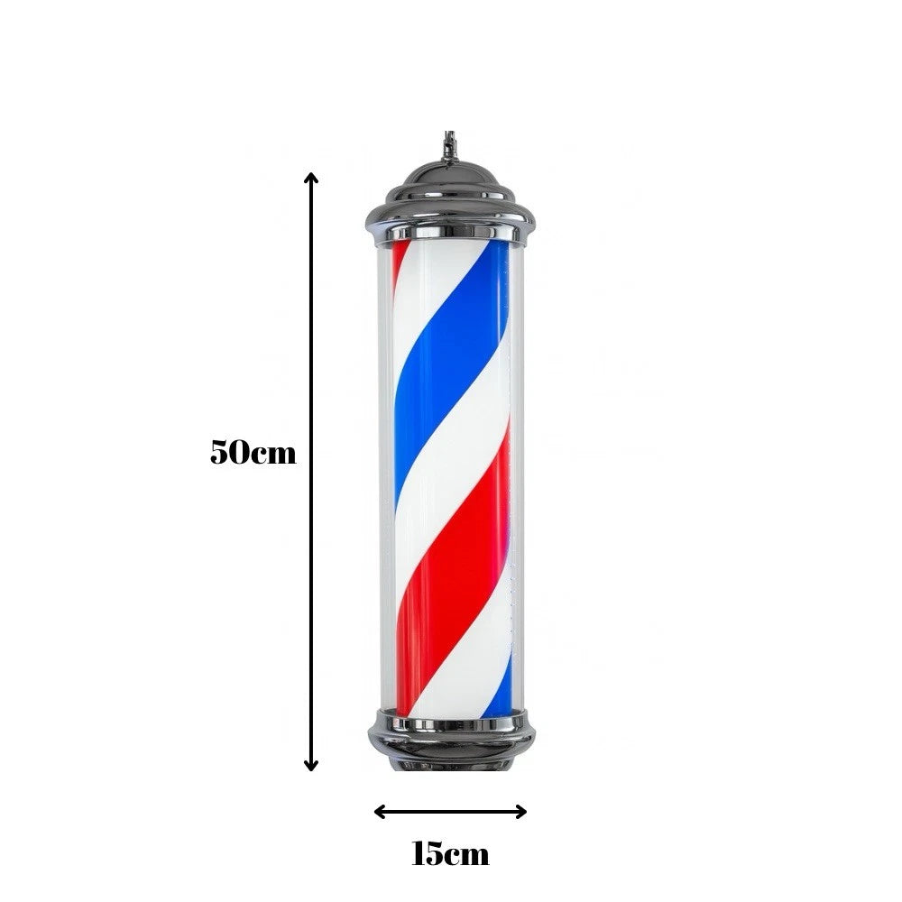 Classic Barber Pole Light Stripes Red Blue White Barber Pole LED Light AU