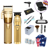 Babyliss Pro GOLD FX Clipper And Trimmer Barber Starter Set