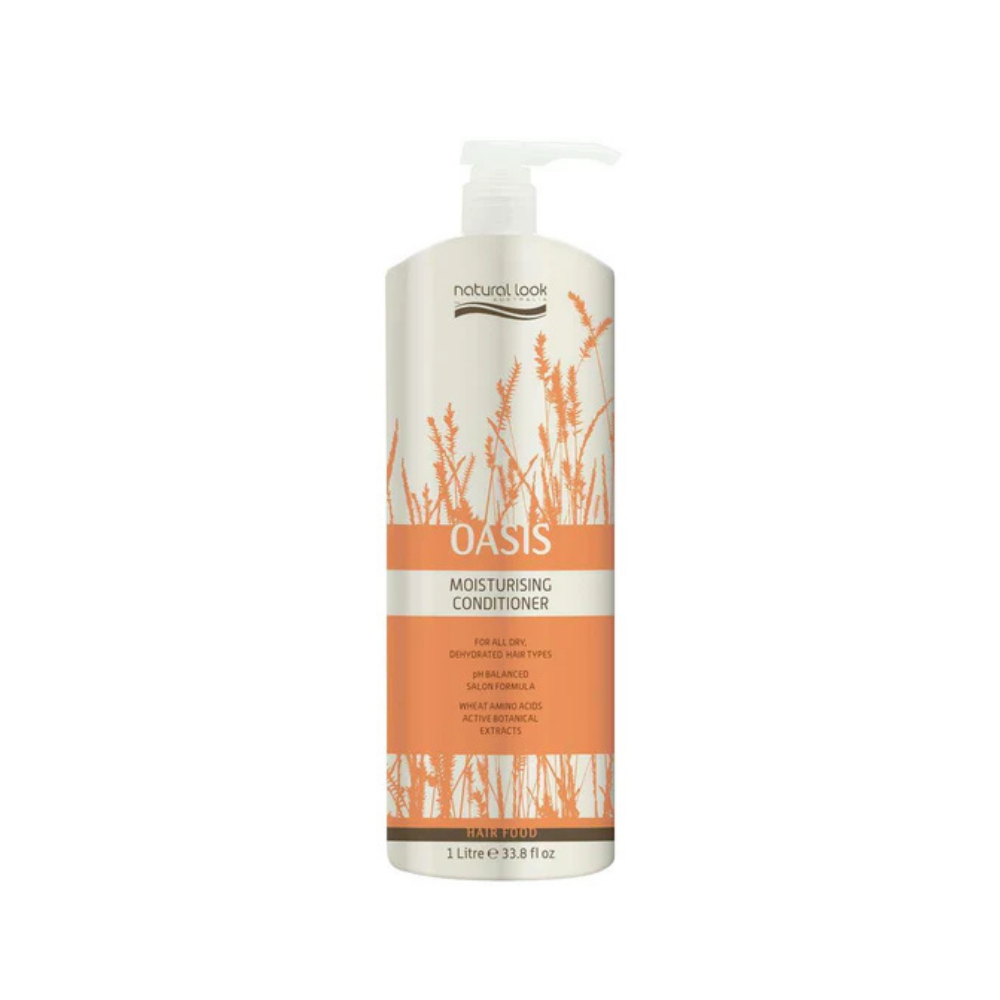 Natural Look Oasis Moisturising Shampoo&Conditioner 1L&PH Hair Moisturising Cream 500 ML