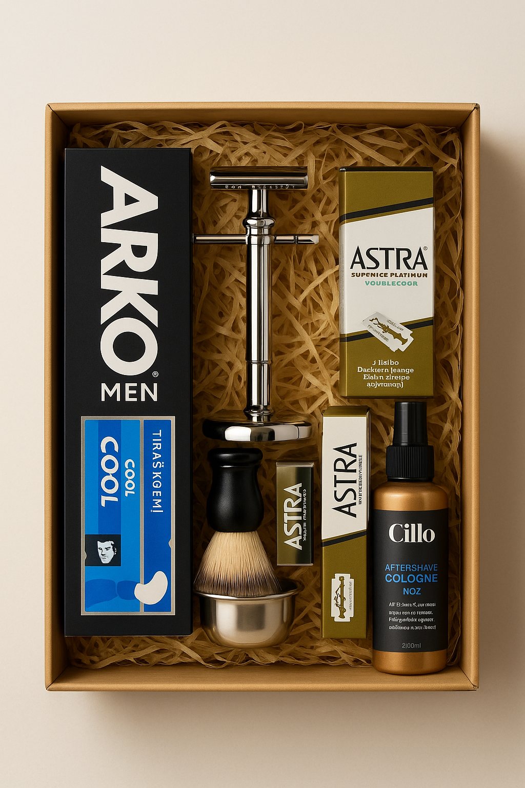 Man Professional Beard Grooming Kit