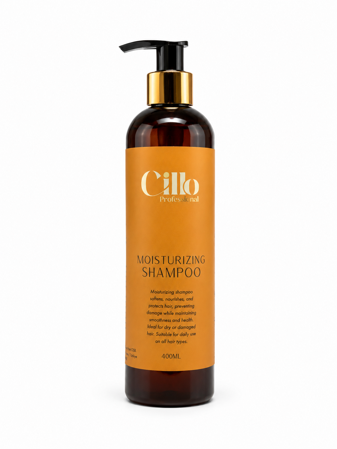 Cillo Moisturizing Shampoo 400ml – Professional Hydrating Shampoo