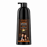 Dexe Dark Brown Hair Argan Oil Color Shampoo 400ml