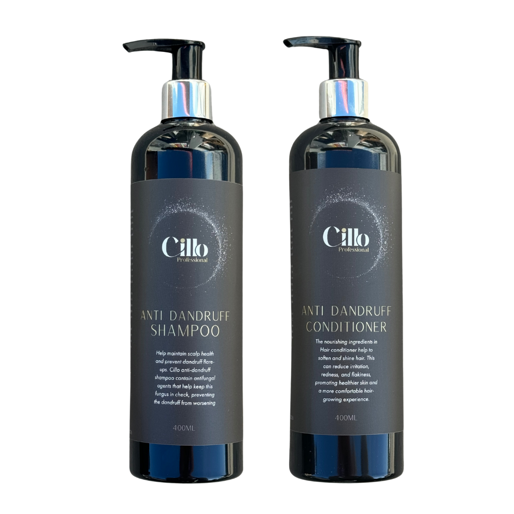 Cillo Anti Dandruff - Eczema Shampoo And Conditioner 400ml Bundle