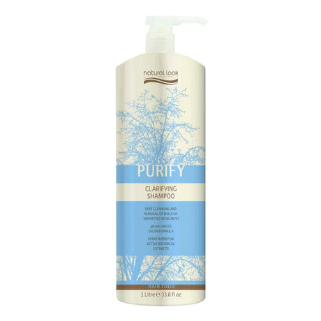 Natural Look Purify Clarifying Shampoo And Conditioner 1L Bundle