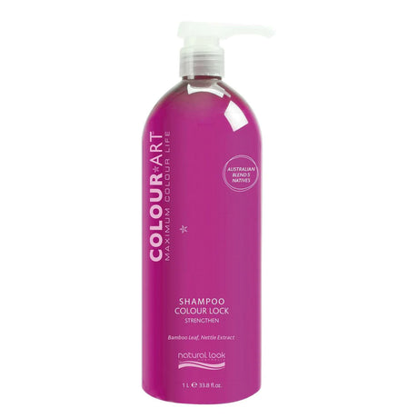 Natural Look Colour Art Lock Shampoo&Conditioner 1L Bundle