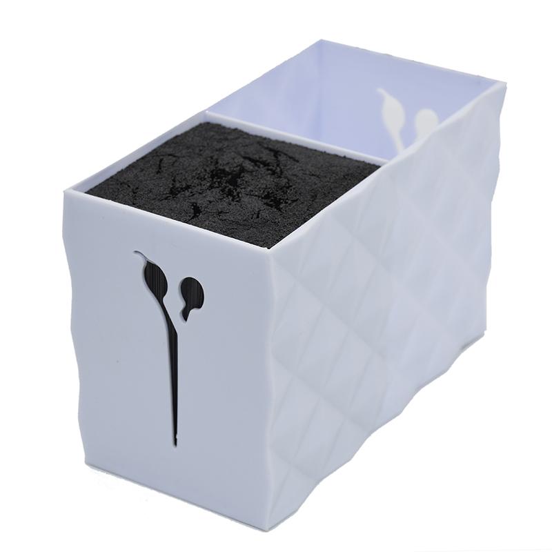 Scissors Holder Large Organizer Box (White)