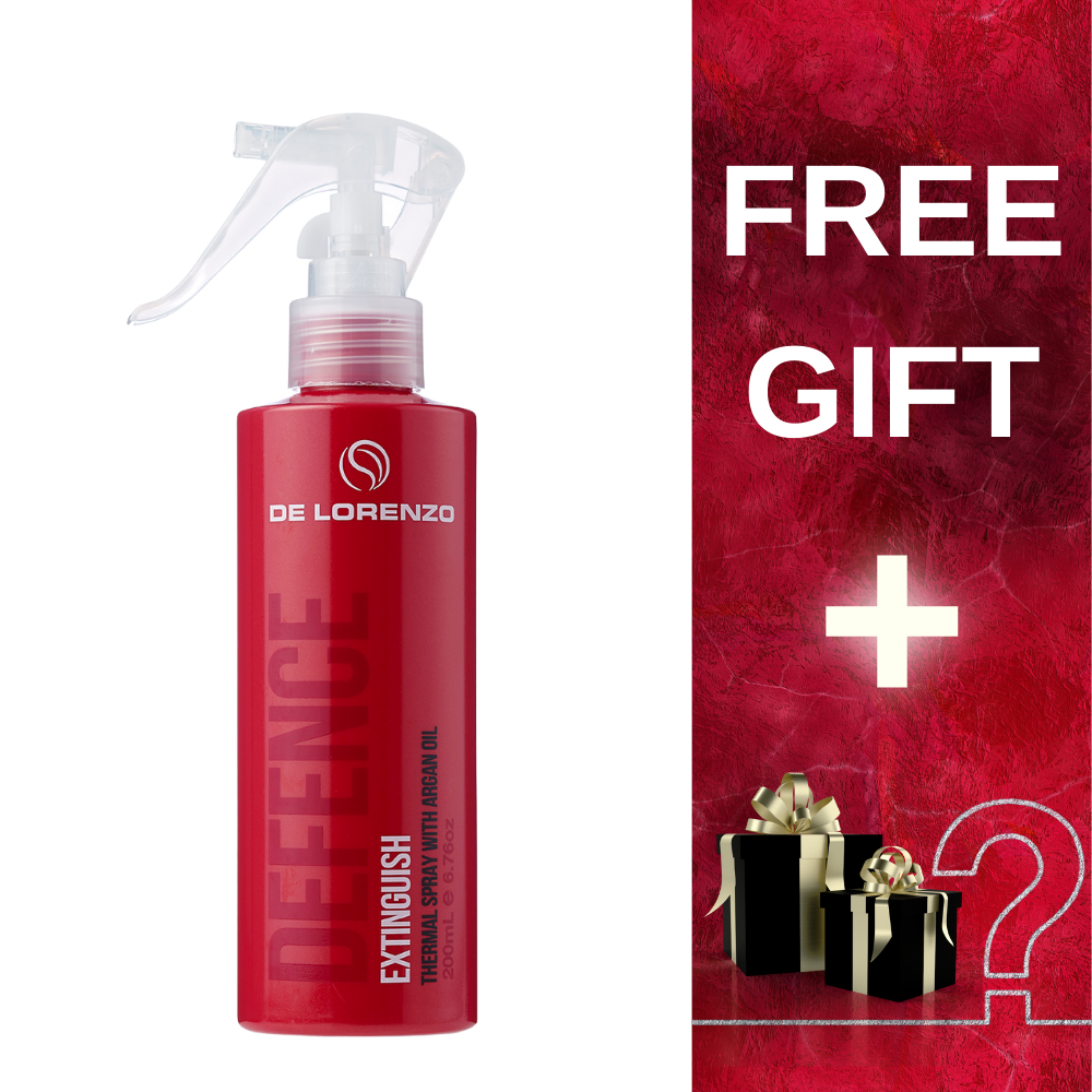 De Lorenzo Defence Thermal Extinguish HEAT PROTECTION Spray 200ml Delorenzo + Free Hair Products