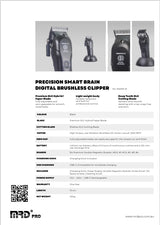 MRD SmartBrain Precision Clipper – Black
