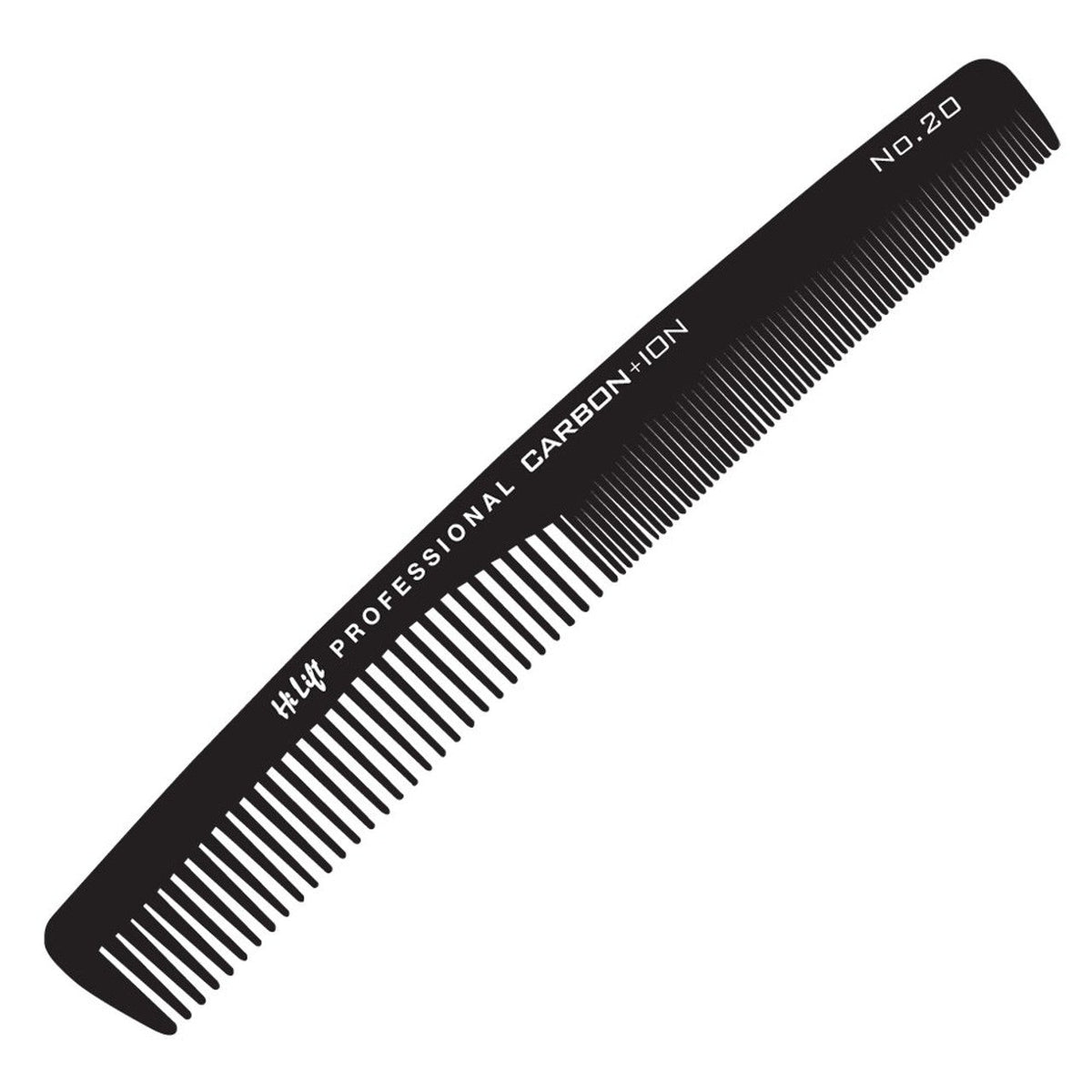 Hi Lift Carbon + Ion Wide Tooth Comb #20 – Barber supplies