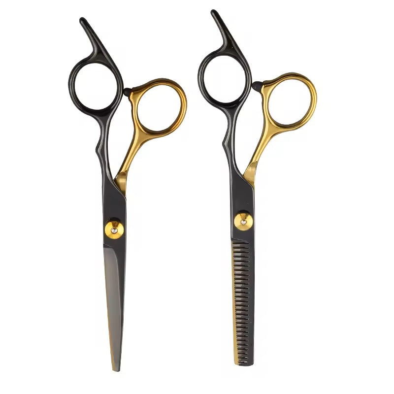 Professional 6 inch Hair Cutting Scissors/Shears Thinner Set