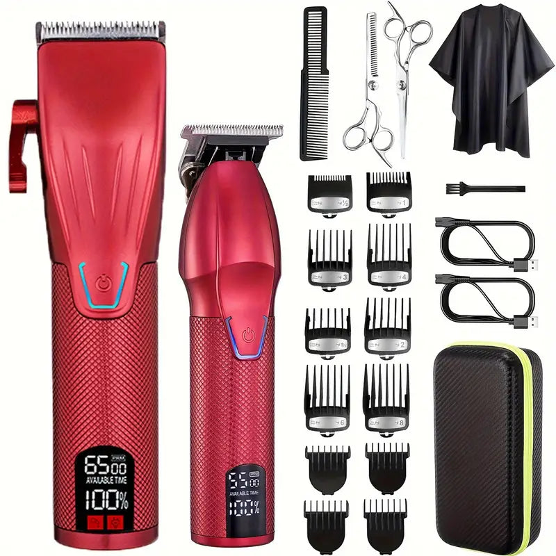 Hairshop Clipper And Hair Trimmer Kit Professional Hair Clippers For Men