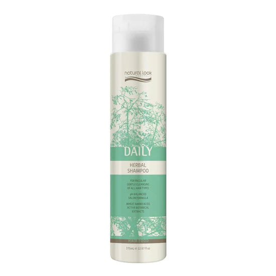 Natural Look Daily Herbal Shampoo & Conditioner 375 ML Bundle
