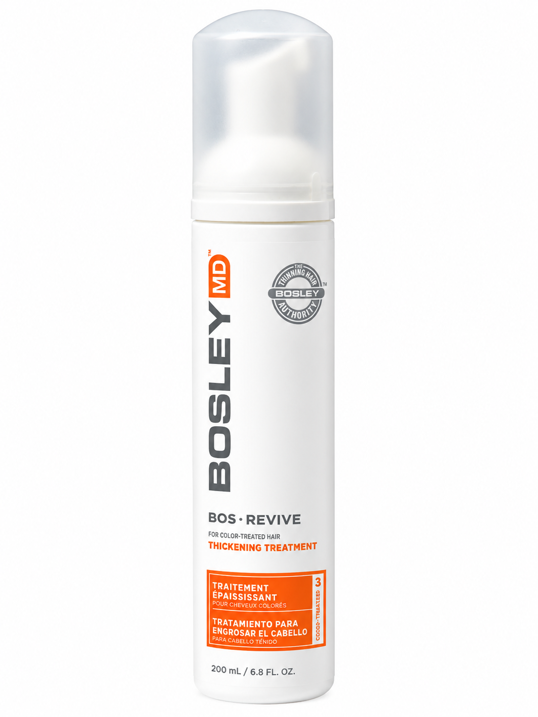 Bosley Thickening Treatment Color Safe 200ml.
