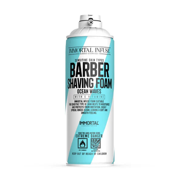 Immortal Infuse Ocean Waves Shaving Foam - 500ml