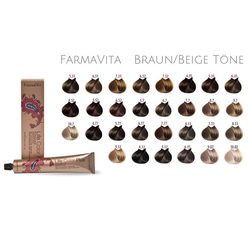 Farmavita Life Color Plus Hair Dye - Complete Range of Vibrant Shades (Choose Your Color)