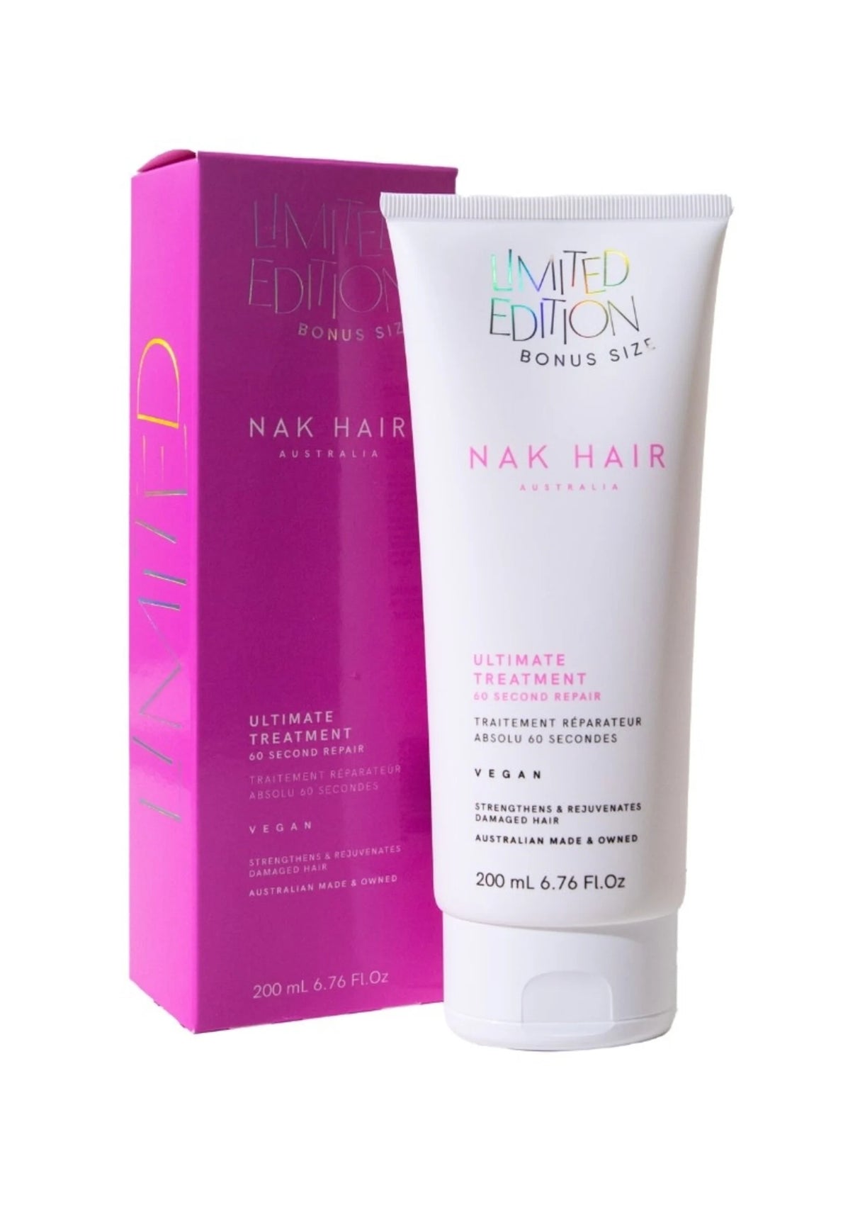 Nak Hair Ultimate Treatment 200ml Bonus Size