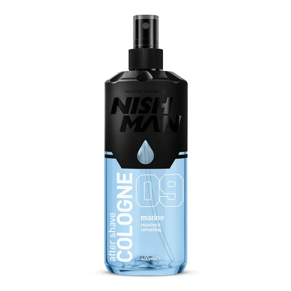 Nish Man After Shave Cologne Spray Marine (09) 400ml