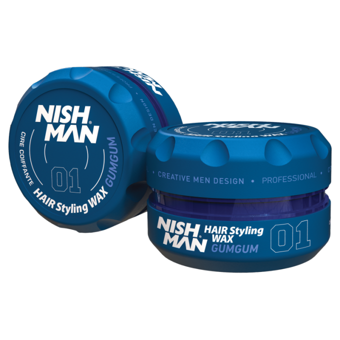 NishMan Aqua Wax 01 Gum Gum