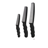 Carbon Comb Cutting Hair Professional Black - PP803