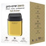 Pro-One Zero Double Foil Shaver - Gold