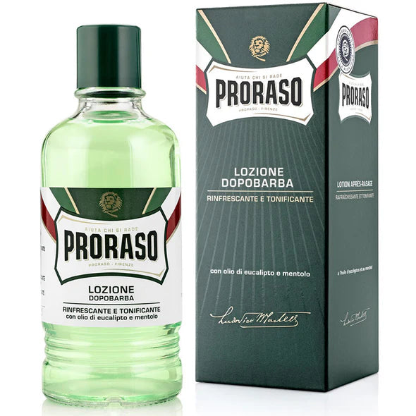 Proraso Aftershave Cologne Eucalyptus & Menthol Refresh Lotion 400ml - After Shave