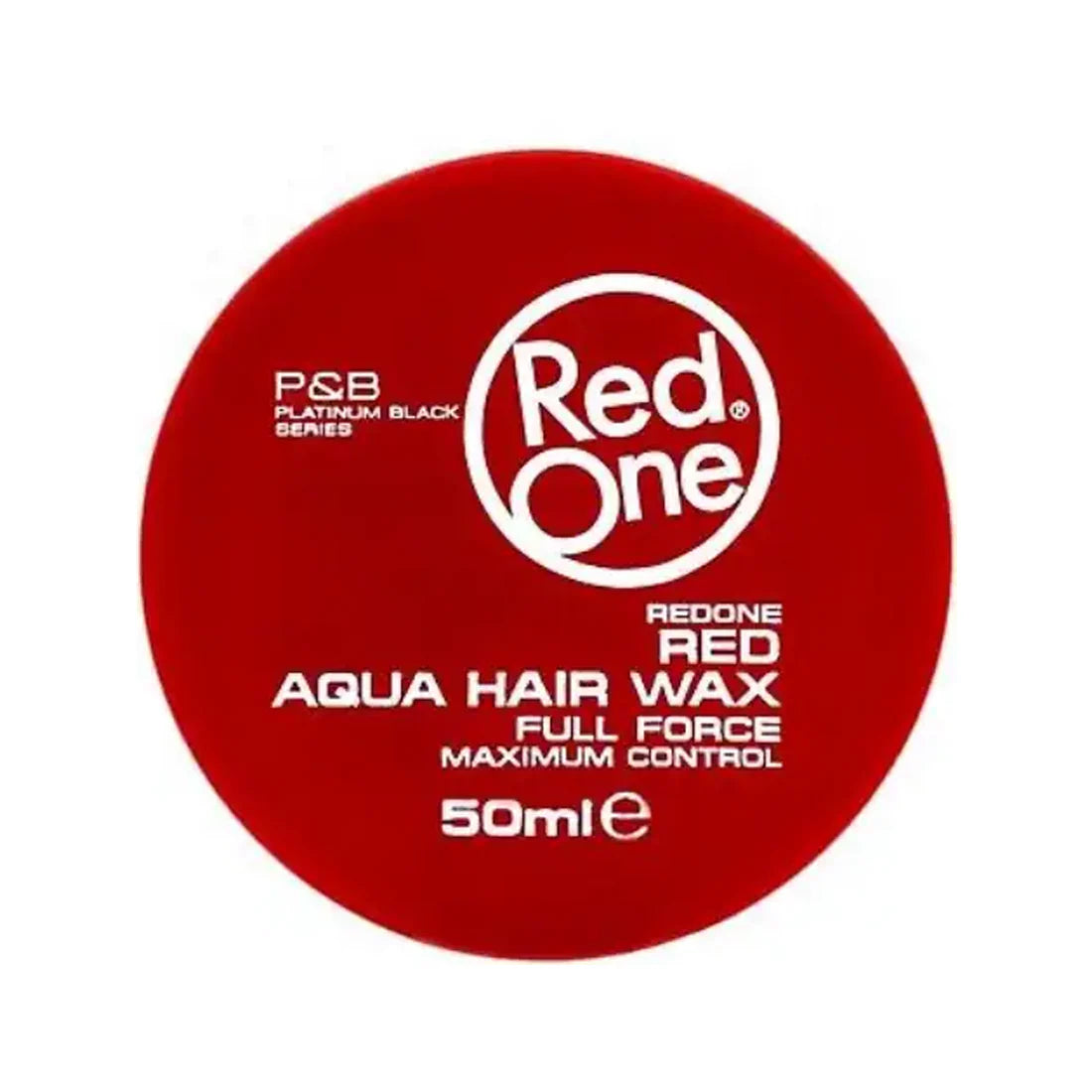 RedOne Aqua Hair Wax Full Force Red 50ml – Strong Hold Wax