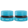3x Agiva Hair Styling Cream Brilliantine Shiny - 155ml - Light Blue