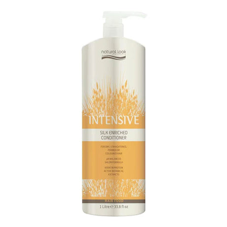 Natural Look Intensive Silk-Enriched Conditioner 375ML/1L/5L (Choose Your Size)