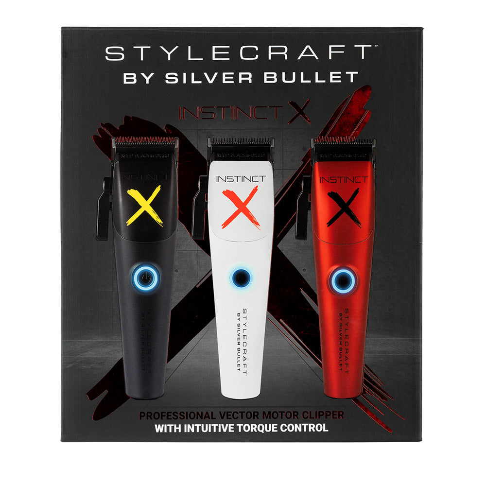 StyleCraft Instinct X Hair Clipper – Vector Motor with Intuitive Torque Control