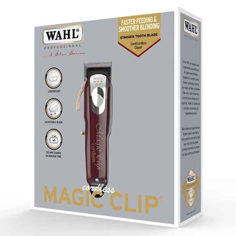 Wahl Magic Clip Cordless Professional Barber Clippers 5 Star