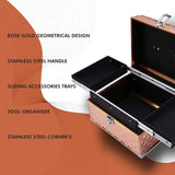 Wahl Rose Gold Vanity Tool Carry Case - Barber Tools