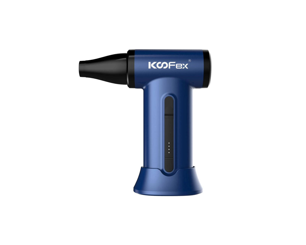 150,000 RPM Mini Air Duster – USB-C Rechargeable Jet Blower With Charging base