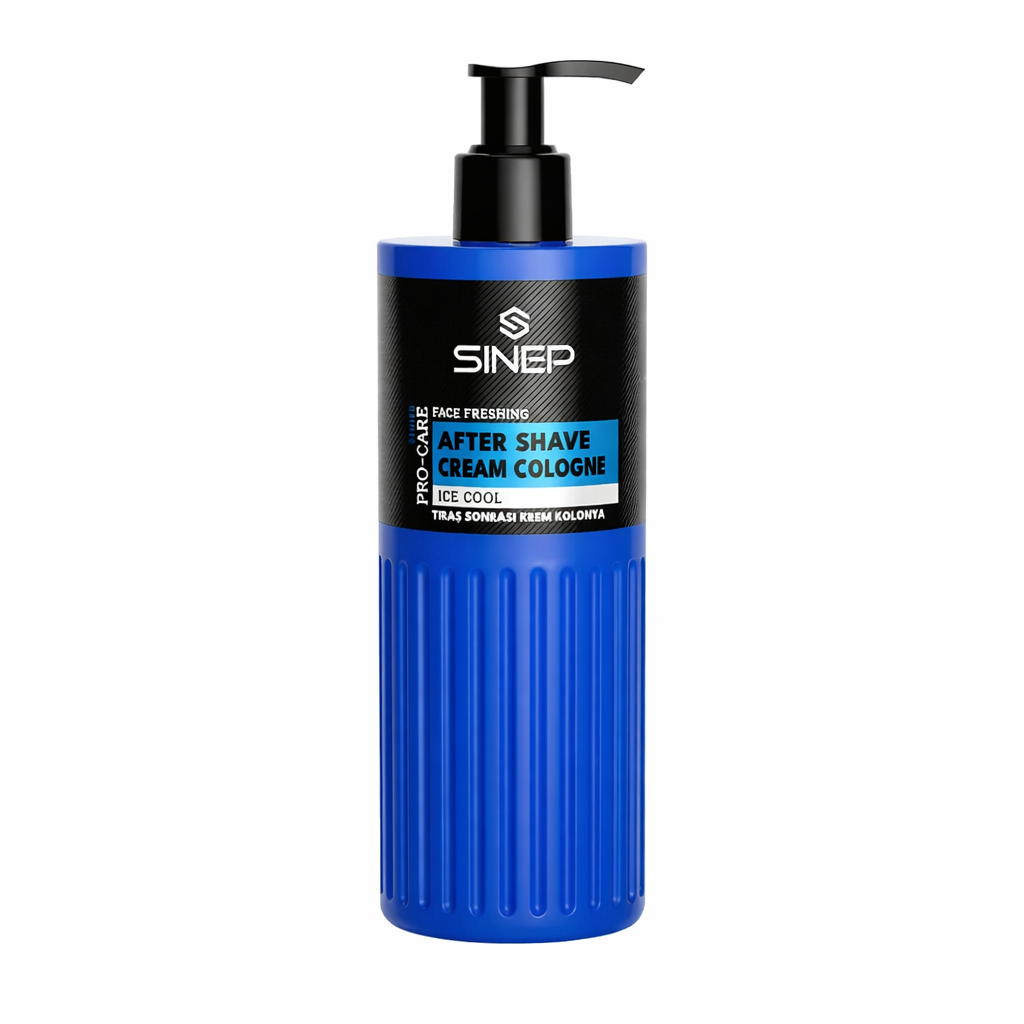 SINEP Aftershave Cream Cologne No.2 Ice Cool 400ml – Cooling Post Shave Care