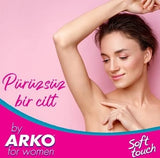 Arko Soft Touch Women’s Razor 2Pack – Smooth & Gentle Shave