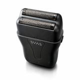 SVAS Double Foil Electric Shaver For Men - Cordless Black DLC Blades